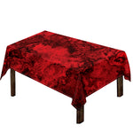 Red Blood Print Tablecloth