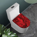 Red Blood Print Toilet Lid Cover