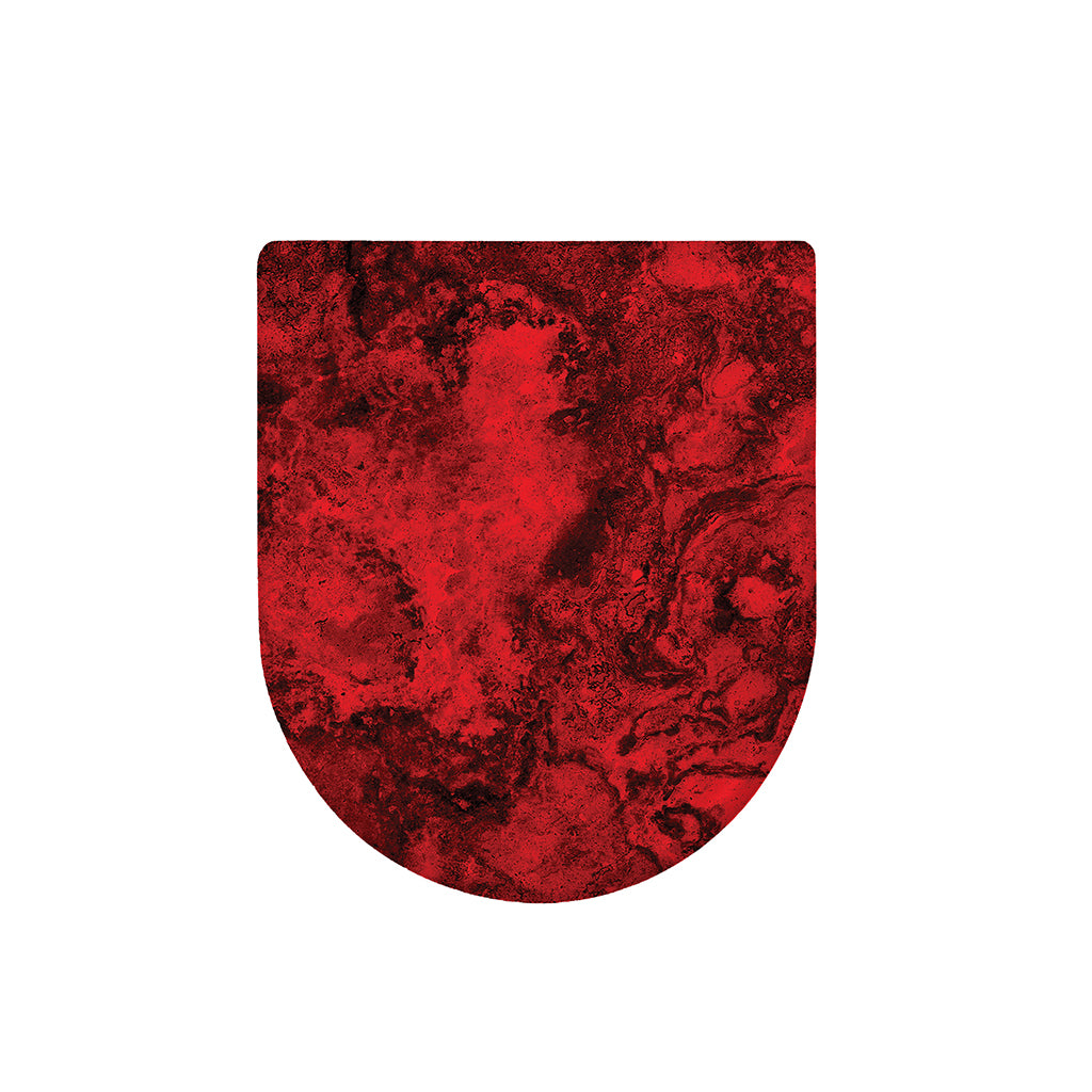Red Blood Print Toilet Lid Cover