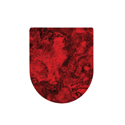 Red Blood Print Toilet Lid Cover