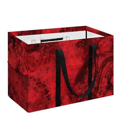 Red Blood Print Utility Tote Bag