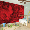 Red Blood Print Wall Sticker