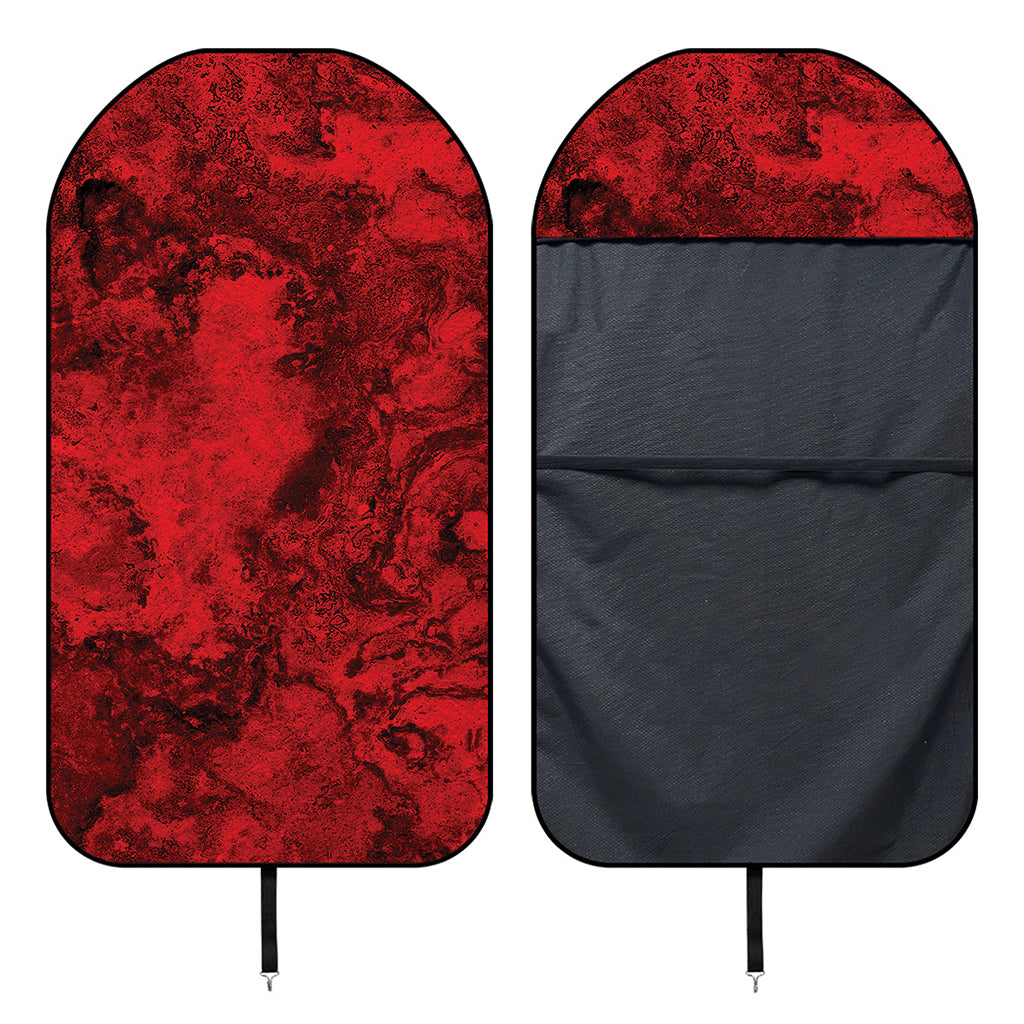 Red Blood Print Waterproof Car Seat Cover