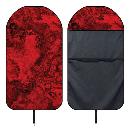 Red Blood Print Waterproof Car Seat Cover