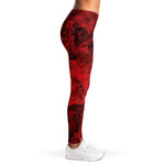 Red Blood Print Women's Leggings
