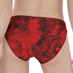 Red Blood Print Women's Panties