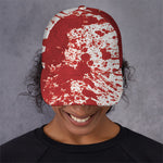 Red Blood Stains Print Baseball Cap