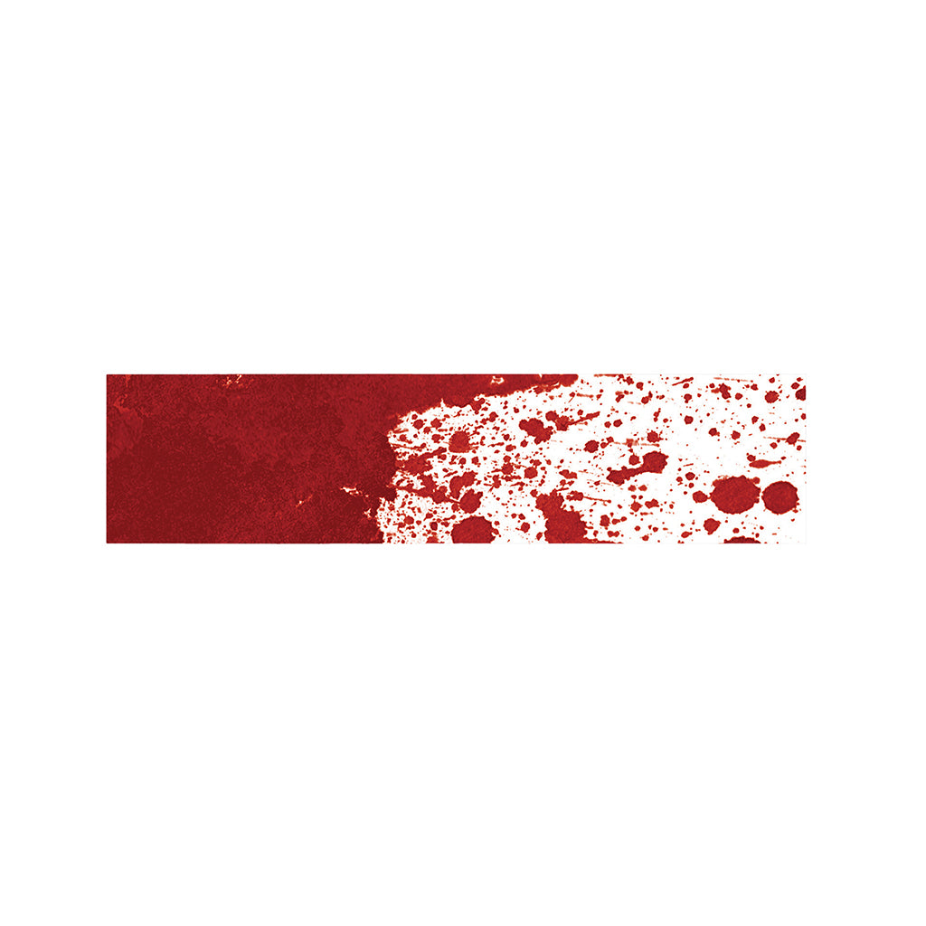 Red Blood Stains Print Bed Runner