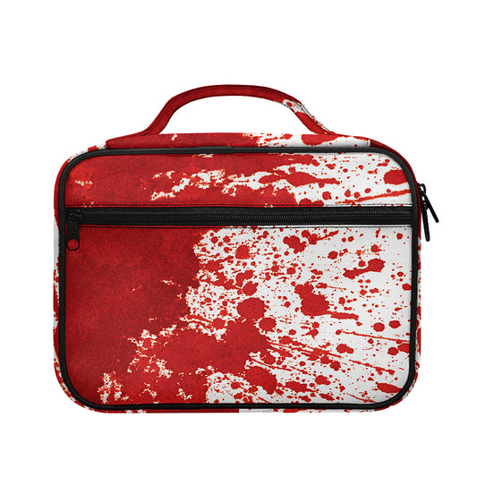 Red Blood Stains Print Briefcase Bible Bag