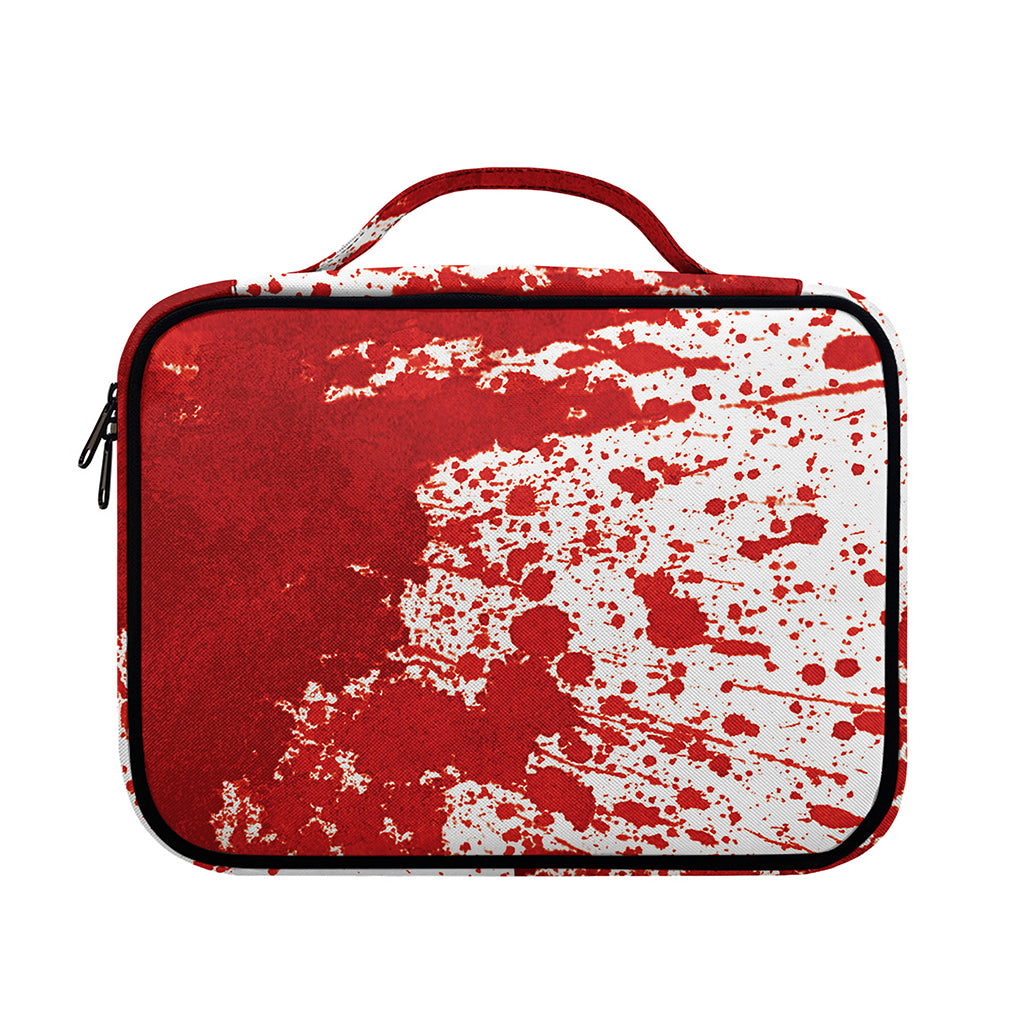 Red Blood Stains Print Briefcase Bible Bag