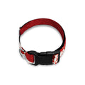 Red Blood Stains Print Dog Collar