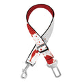 Red Blood Stains Print Dog Seat Belt