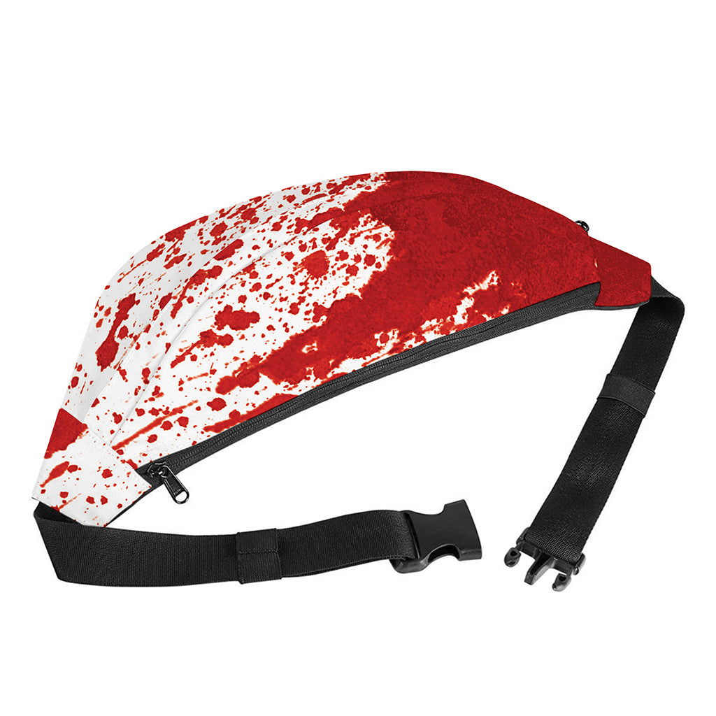 Red Blood Stains Print Fanny Pack