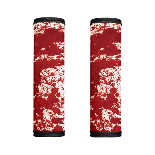 Red Blood Stains Print Handle Covers