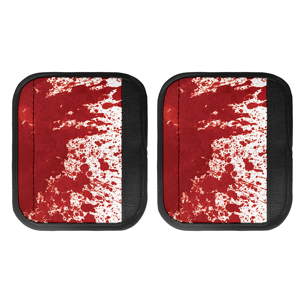 Red Blood Stains Print Handle Covers