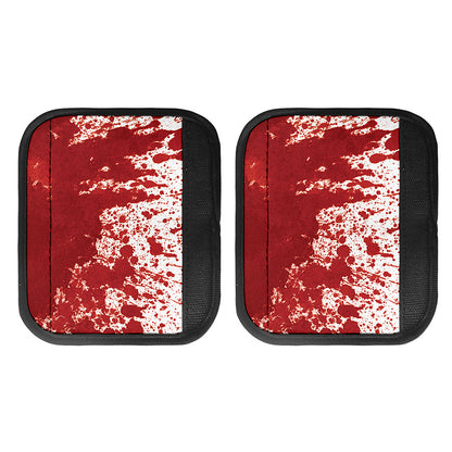 Red Blood Stains Print Handle Covers