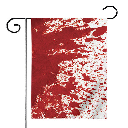 Red Blood Stains Print House Flag