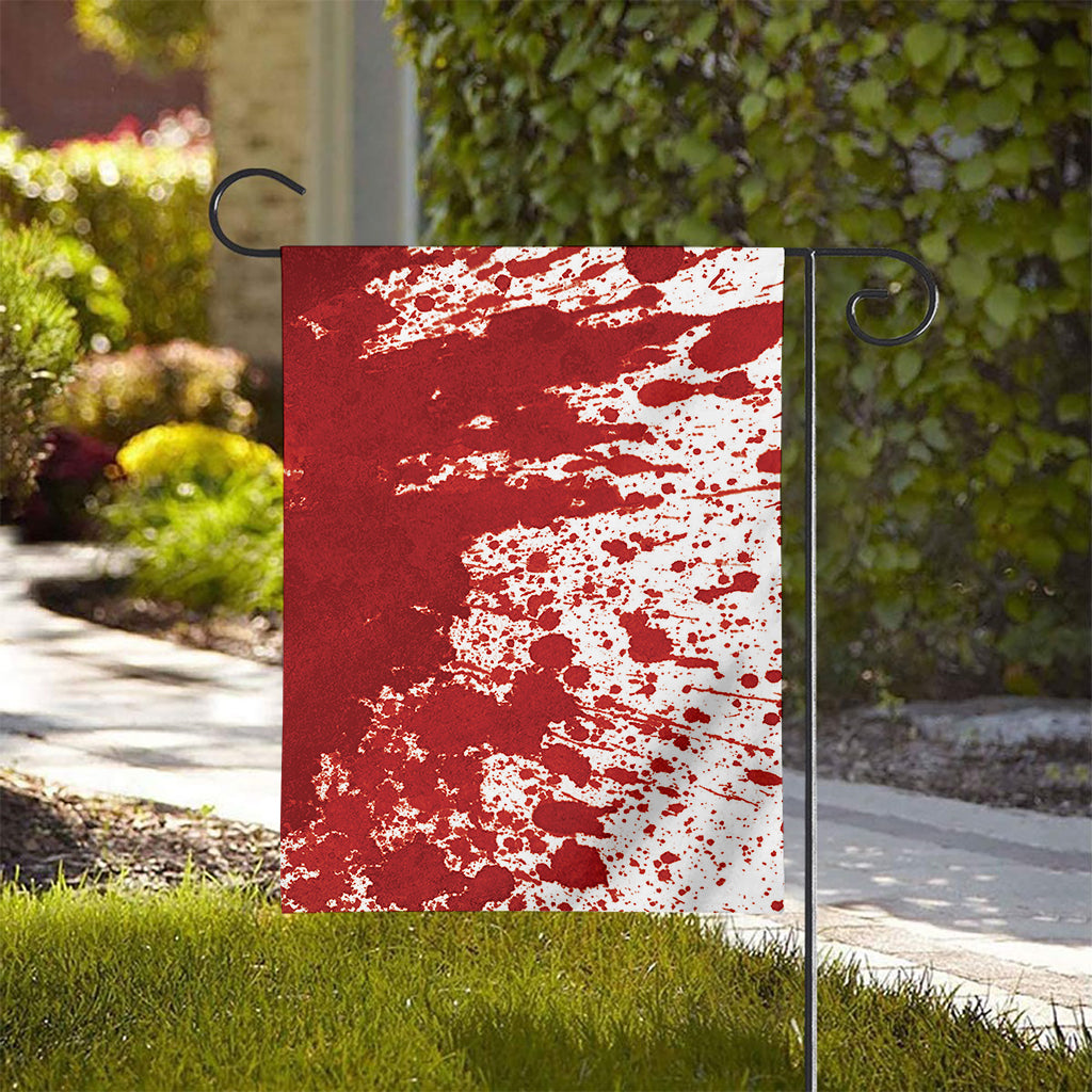 Red Blood Stains Print House Flag