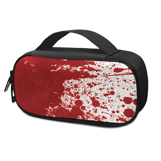 Red Blood Stains Print Insulin Cooler Travel Case