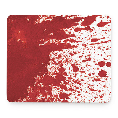 Red Blood Stains Print Mouse Pad