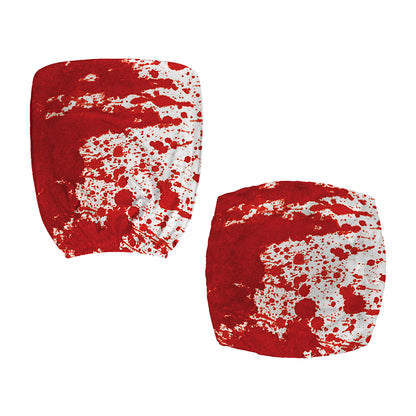 Red Blood Stains Print Office Chair Cover