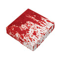 Red Blood Stains Print Outdoor Seat Cushion Cover
