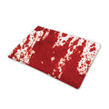 Red Blood Stains Print Pet Cooling Mat Cover