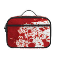 Red Blood Stains Print Portable Lunch Bag