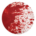 Red Blood Stains Print Round Blanket