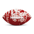 Red Blood Stains Print Rugby Ball