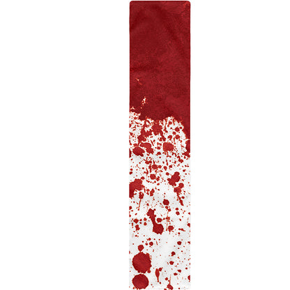 Red Blood Stains Print Table Runner