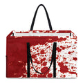 Red Blood Stains Print Utility Tote Bag