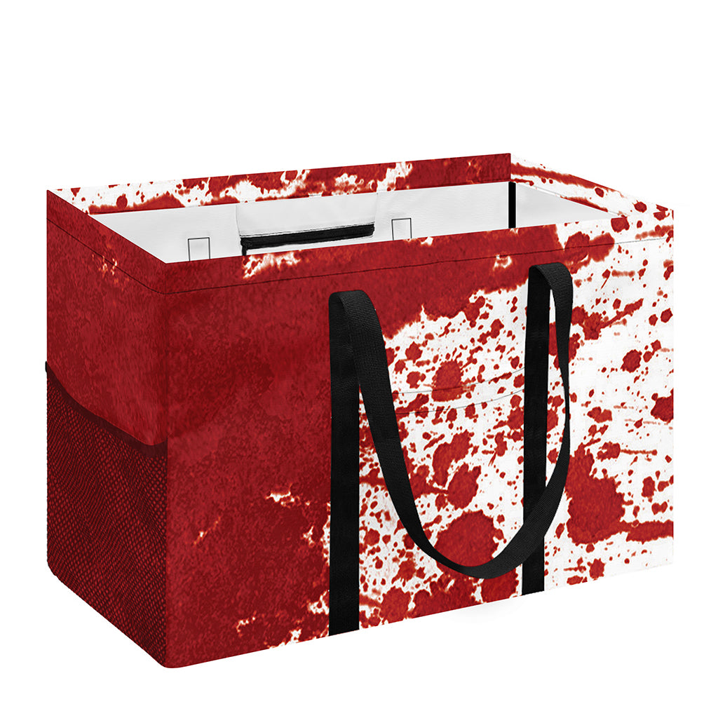 Red Blood Stains Print Utility Tote Bag