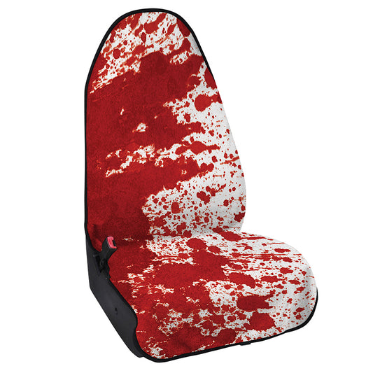 Red Blood Stains Print Waterproof Car Seat Cover