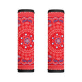 Red Blue And White Bandana Print Handle Covers