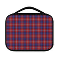 Red Blue And White Tartan Pattern Print Classic Bible Case