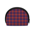 Red Blue And White Tartan Pattern Print Coin Purse