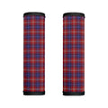 Red Blue And White Tartan Pattern Print Handle Covers