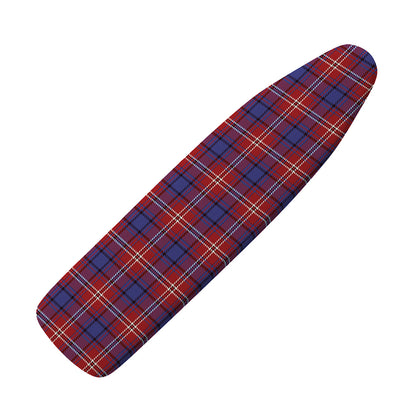 Red Blue And White Tartan Pattern Print Ironing Board Cover