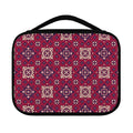 Red Boho Flower Pattern Print Classic Bible Case