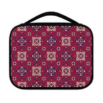 Red Boho Flower Pattern Print Classic Bible Case