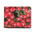 Red Bouvardia Print Bifold Wallet