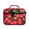 Red Bouvardia Print Briefcase Bible Bag