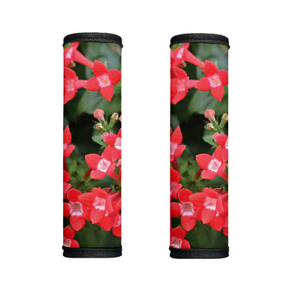 Red Bouvardia Print Handle Covers
