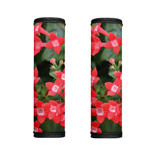 Red Bouvardia Print Handle Covers