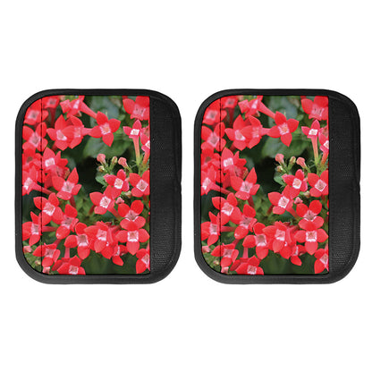 Red Bouvardia Print Handle Covers