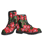 Red Bouvardia Print Backpack