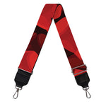 Red Boxing Gloves Pattern Print Bag Strap