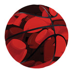 Red Boxing Gloves Pattern Print Basketball
