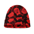 Red Boxing Gloves Pattern Print Beanie